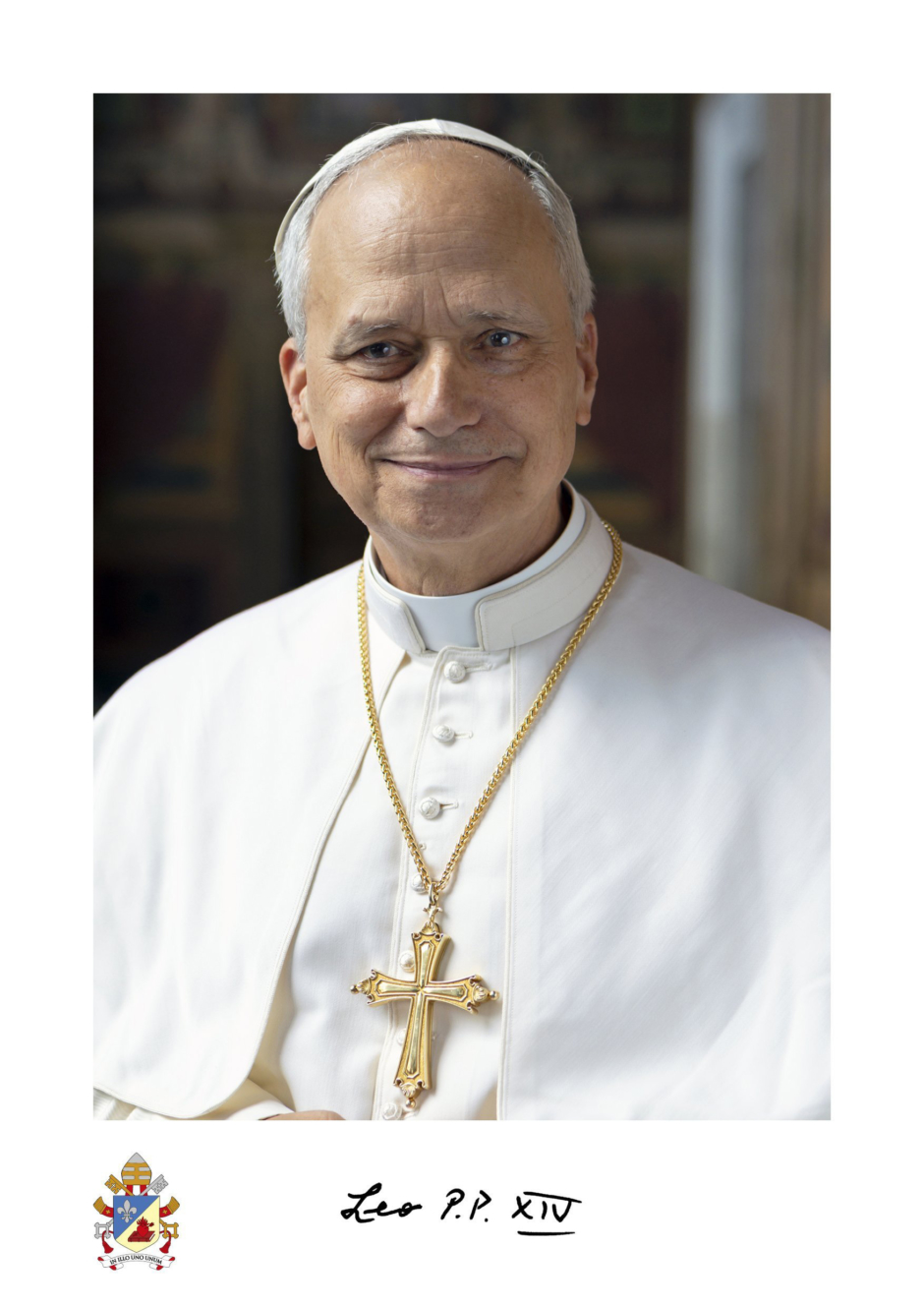Pope Leo official portrait FINAL HI RES