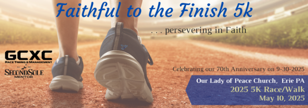 2025 Faithful to the Finish Banner Anniversary