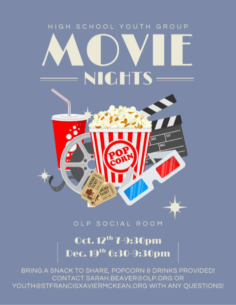 Movie Night Schedule Fall 2025