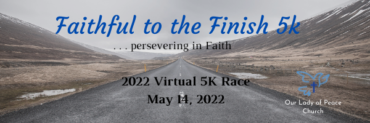 Faithful to the Finish 5k banner