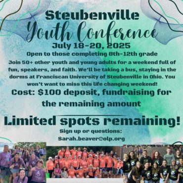 Steubenville Conference Flyer 2025